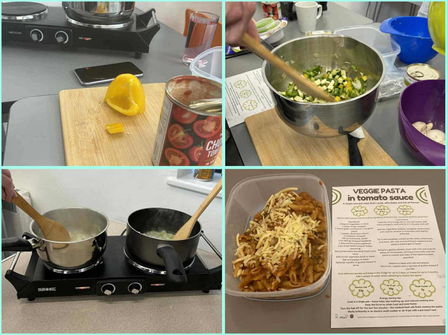 Energy Efficient Cooking Abri and Sedgemoor Community Connector